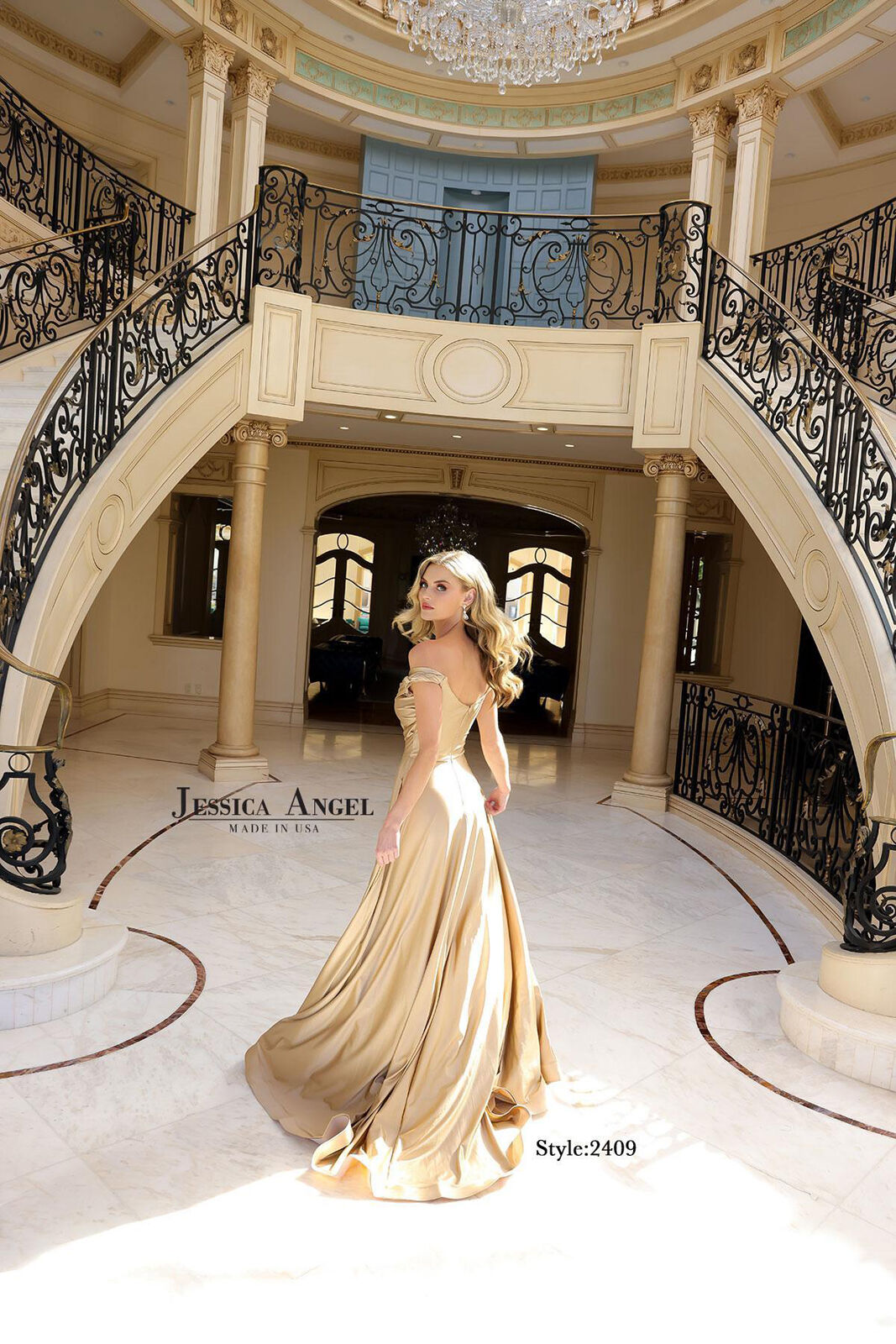 Prom Dresses Prom Long A Line Formal Evening Dress Gold