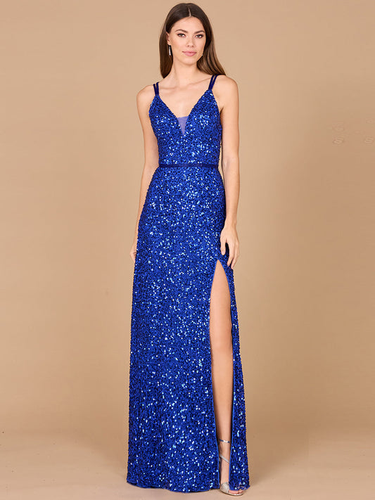 Prom Dresses Prom Long Beaded Evening Formal Dress Sapphire