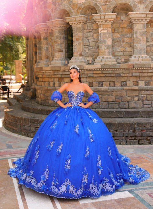 Quinceanera Dresses Quinceañera Long Sweet 16 Ball Gown Royal Blue