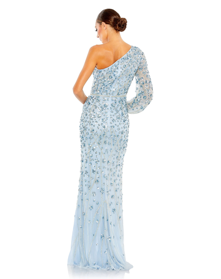 Formal Dresses Long Sequin Formal Prom Dress Ice Blue