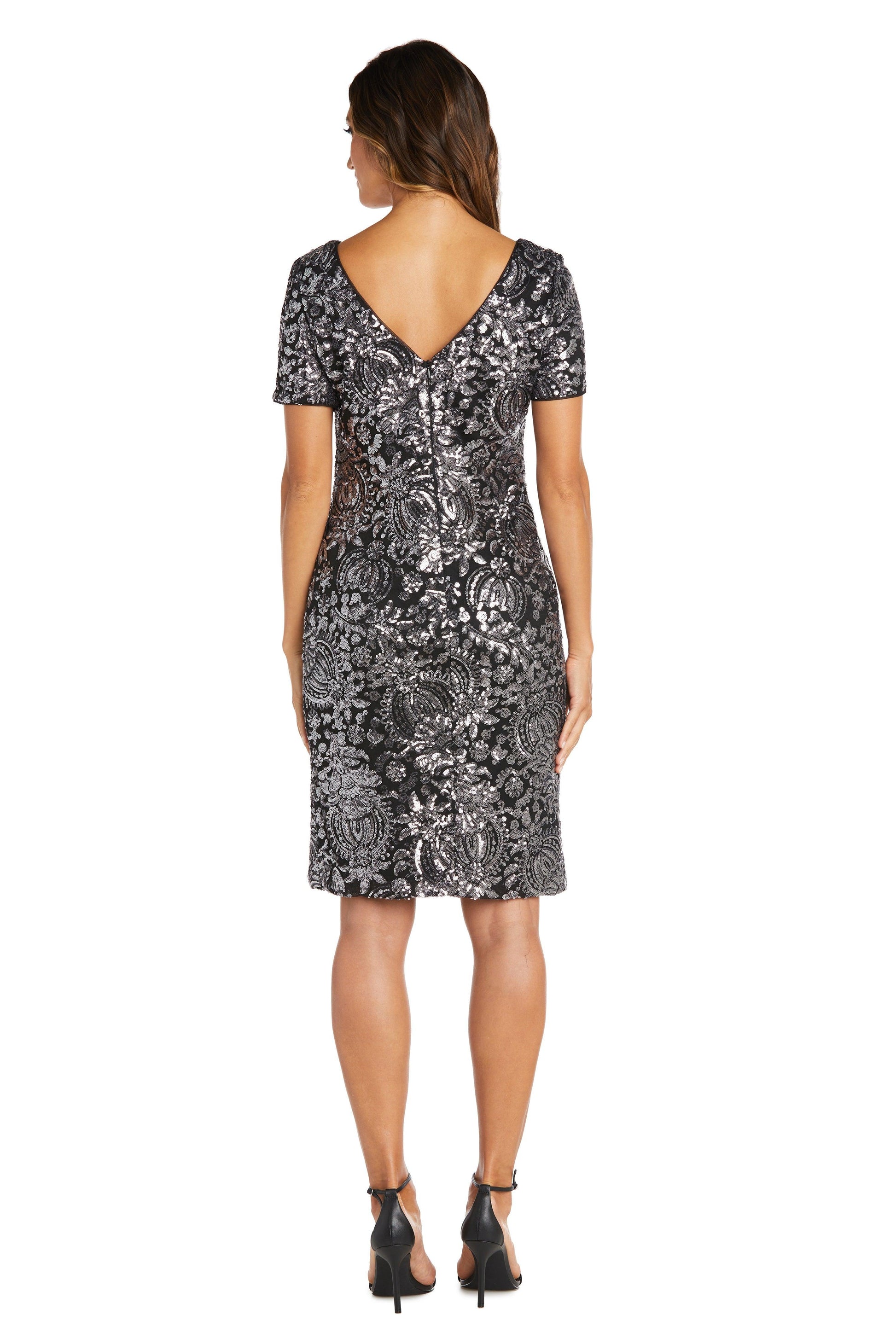 R&M Richards 9161P Short Petite Cocktail Dress