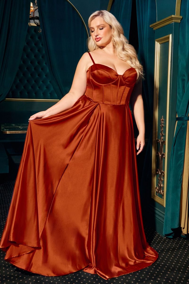 Plus Size Dresses Long Plus Size Formal Corset Dress Sienna