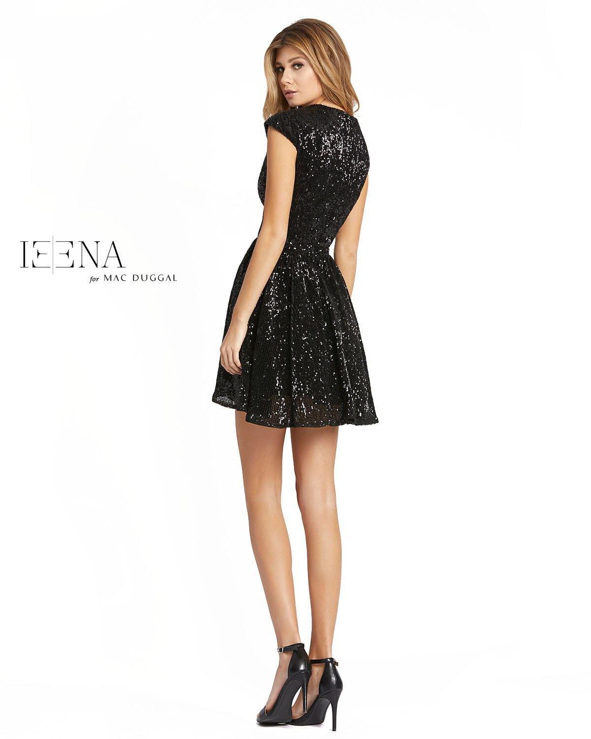 Mac Duggal Short Cap Sleeve Cocktail Dress 26306 - The Dress Outlet
