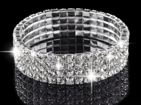 AM | Crystal Bridal Bracelet