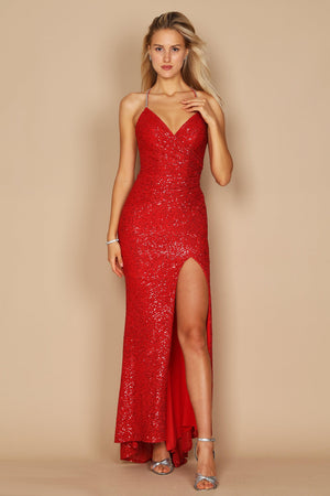 Red Sequin Dresses