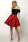 Cocktail Dresses Two Piece A Line Short Cocktail Dress Burgundy