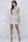 Cocktail Dresses Short Cocktail Metallic Dress Mauve
