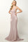 Prom Dresses Glitter Long Prom Formal Mermaid Dress Mauve
