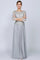 Mother of the Bride Dresses Beaded Formal Long Mother of the Bride Dress Silver