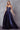 Prom Dresses A Line Long Beaded Formal Evening Prom Dress Navy Blue