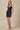 Cocktail Dresses Sequin Short Cocktail Print Dress Black