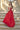 Prom Dresses Long Formal 3D Floral Applique Glitter Prom Dress Red