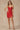 Cocktail Dresses Short Slit Homecoming Sequin Dress Red