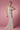 Wedding Dresses Long Fitted Floral Applique Wedding Dress Nude