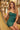 Cocktail Dresses Short Cocktail Fitted Ruched Slit Glitter Mini Dress Emerald Green
