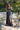 Prom Dresses Long Fitted Slit Formal Sequin Floral Prom Dress Black