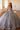Quinceniera Dresses Long Ball Gown Glitter Print Quinceanera Dress Silver