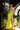 Prom Dresses Long Fitted Slit Formal Applique Prom Dress Yellow