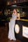Prom Dresses Beaded Prom Fitted Long Formal Evening Dress Silver Silver