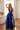 Prom Dresses Ruffled A Line Long Formal Lace Applique Prom Dress Navy Blue