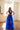Prom Dresses Ruffled A Line Long Formal Lace Applique Prom Dress Royal Blue