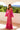 Prom Dresses Glitter Print Long Formal Applique Prom Dress Fuchsia
