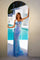 Prom Dresses Long Fitted Prom Sequin Print Formal Dress Sky Blue