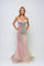 Prom Dresses Short Fitted Formal Evening Prom Dress Nude