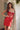 Cocktail Dresses Short Cocktail Fitted Dress Red