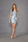 Cocktail Dresses Sequin Short Cocktail Dress Powder Blue