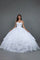 Quinceniera Dresses Long Ball Gown Sweet 16 Floral Quinceanera Dress White