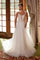 Wedding Dresses A Line Long Wedding Dress White
