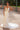 Wedding Dresses Long V Neck Fitted Wedding Dress White