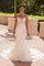 Wedding Dresses Long Bridal Gown Fitted Mermaid Wedding Dress White