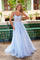 Prom Dresses Prom Long A Line Formal Evening Dress   Blue