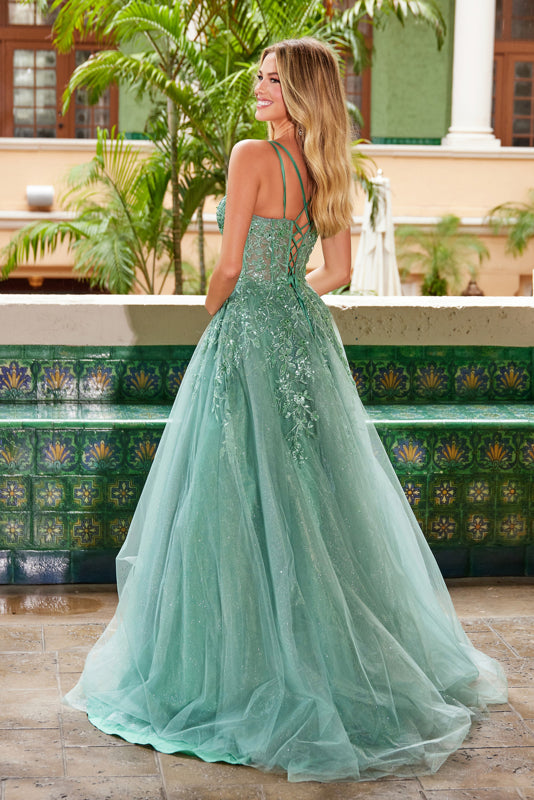 Prom Dresses Prom Long A Line Formal Evening Dress   Sage Green