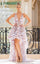 Wedding Dresses High Low A Line 3D Lace Wedding Dress White