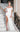 Wedding Dresses Simple Bridal Gown Pleated Slit Wedding Dress White