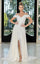 Wedding Dresses A Line Bridal Long Simple Lace Wedding Dress White