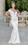 Wedding Dresses Simple Long Mermaid Fit Corset Wedding Dress White