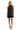 Cocktail Dresses Short Feather Halter Cocktail Dress Black
