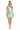 Cocktail Dresses Short Fitted Halter Cocktail Dress Green