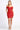 Cocktail Dresses Short Homecoming Fitted Sequin Cocktail Dress Red