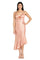 Cocktail Dresses High Low Fitted Cocktail Dress Blossom/Gold