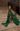 Girl Dresses Beaded Print Formal Little Girl Romper Dress Emerald