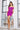 Cocktail Dresses Fitted Short Sequin Cocktail Dress Fuchsia