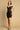 Cocktail Dresses Short Printed Glitter Mini Cocktail Dress Black