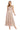 Formal Dresses A Line Long Formal Printed Evening Dress Rose/Gold