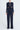 Jumpsuit Long Sleeve Keyhole Formal Jumpsuit Navy