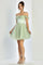 Cocktail Dresses Homecoming Short Glitter Cocktail Prom Dress Sage